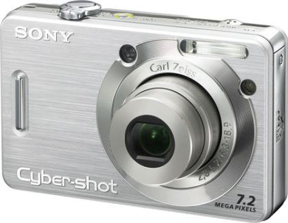 Sony Cyber-Shot Silver Digital Camera - DSCW55