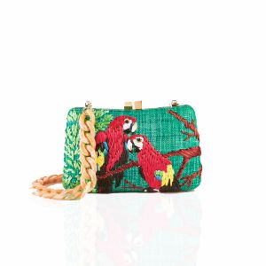 Parrot themed woman's bag
