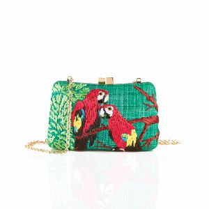 Parrot themed woman's bag