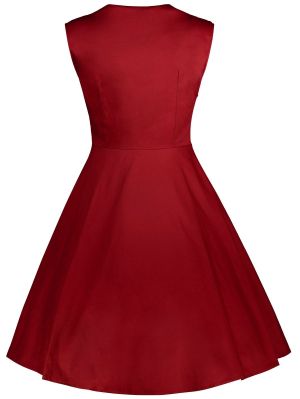 Червена бална рокля DRESSPRO