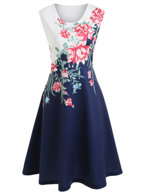 Floral mini dress, DRESSPRO
